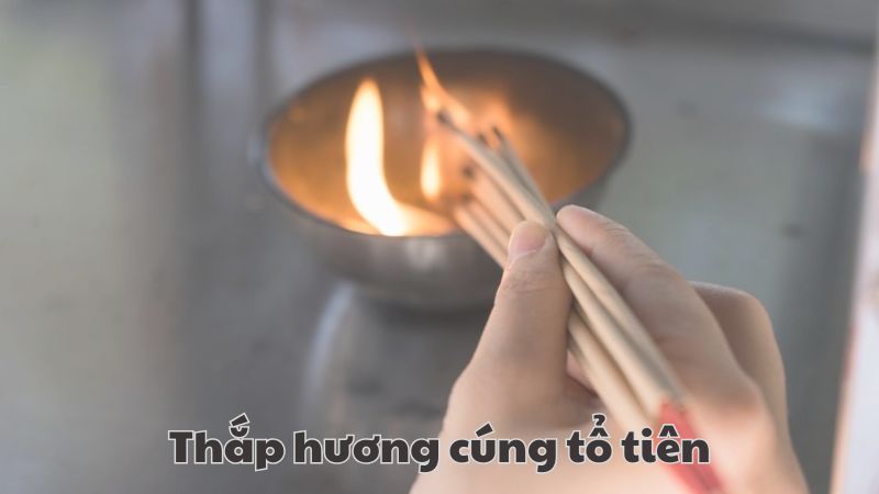 Giải đen bằng cách cúng tổ tiên